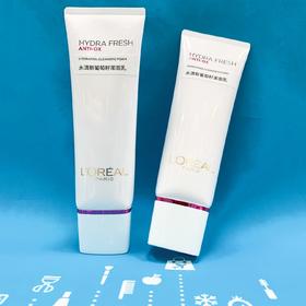 欧莱雅⽔清新葡萄籽洁⾯乳125ml（973785）