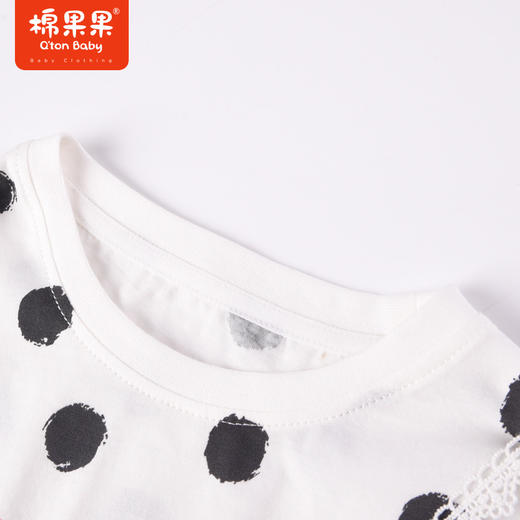 棉果果夏季新品女童女宝两件套短袖T恤M222140223202 商品图7