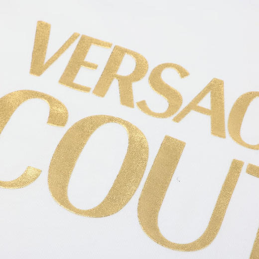 VERSACE JEANS COUTURE范思哲男装男士潮流时尚休闲短袖T恤 10410 商品图4