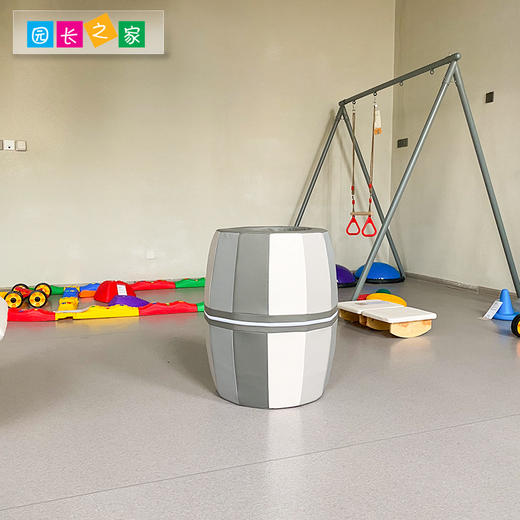 幼儿园儿童户外滚筒软式桶感统训练器材家用运动玩具早教中心软体 商品图1