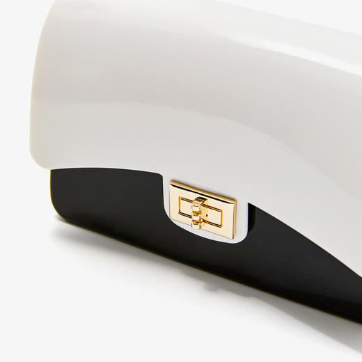 西遇小香风单肩斜挎包女士2023年新款轻奢金色金属扣链条方形包30039502 商品图5