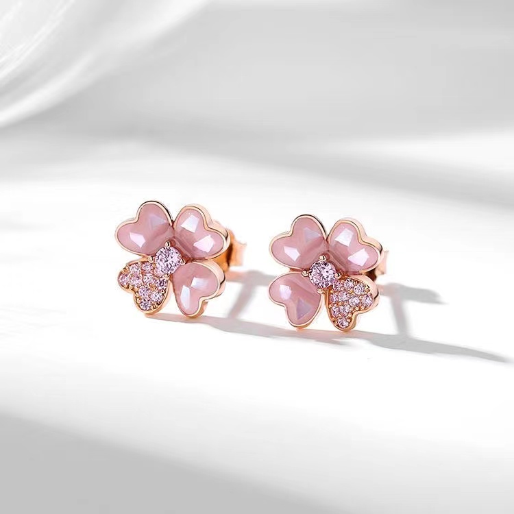 【宏艺珠宝】盛夏花园·银s925耳饰