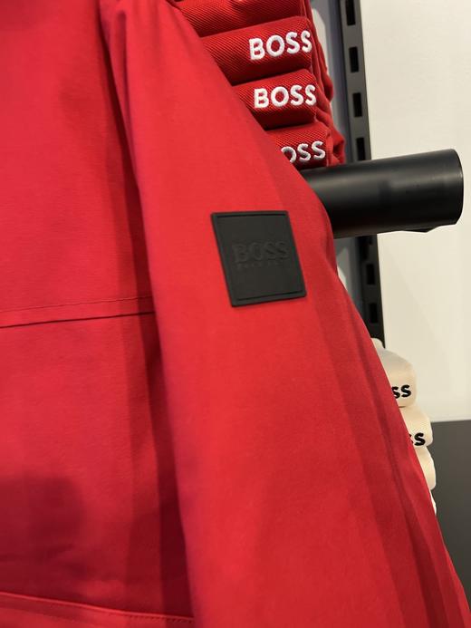 HUGO BOSS/胡戈波士 男士连帽纯色保暖羽绒服外套 商品图2