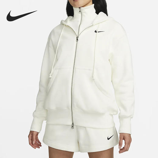 NIKE/耐克上衣春季女运动训练休闲连帽夹克外套DQ5759-133 商品图0