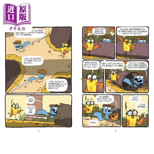 【中商原版】学乐桥梁漫画小鸟和松鼠7册套装 Bird & Squirrel 1-7 英文原版 进口图书 全彩图像小说 卡通故事图画书 7-10岁 商品图11