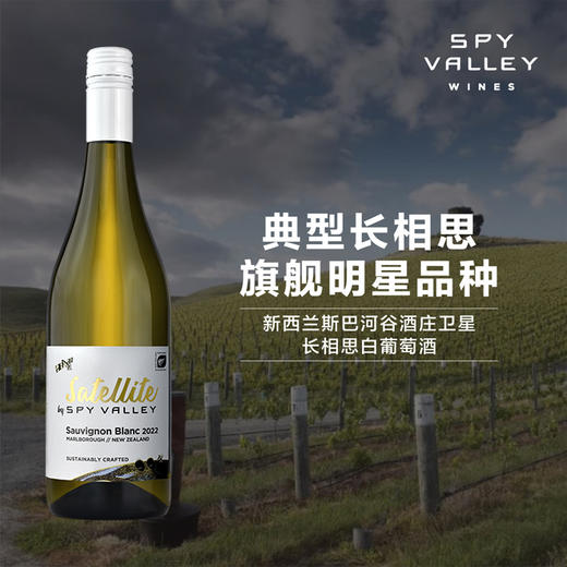 新西兰斯巴河谷酒庄卫星长相思白葡萄酒 2022 Spy Valley Satellite Sauvignon Blanc 商品图0