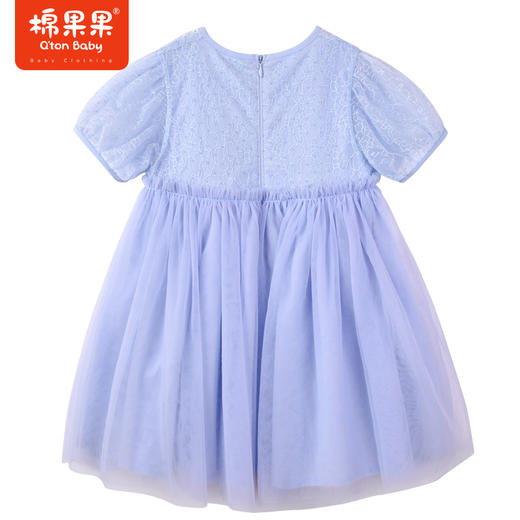 棉果果夏季新品女童女宝网纱连衣裙M222701223243 商品图1