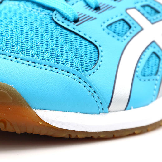 Asics亚瑟士乒乓球鞋轻快王1073A056-400专业男款女款训练比赛乒乓球鞋 蓝色 商品图4