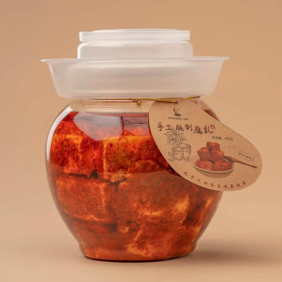 豆叔.豆腐乳——来自深藏民间的传统工艺，三代祖传秘制配方，纯手工制作，低盐低钠，健康无添加