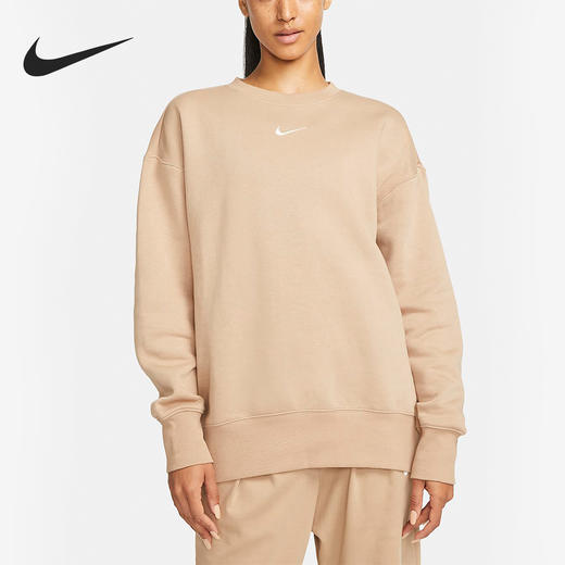 Nike/耐克 Oversize 风女子圆领运动宽松卫衣DQ5734-200 商品图0