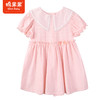 棉果果夏季新品女童女宝翻领连衣裙M222701423245 商品缩略图0