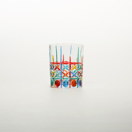 【ZECCHIN】意大利ZECCHIN钻石高地系列多彩平底杯酒杯水杯 商品图1