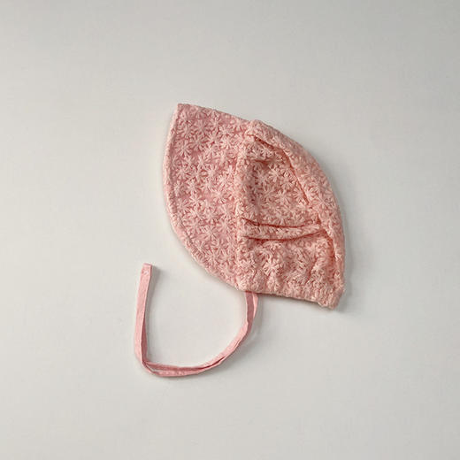 【透气蕾丝公主宫廷帽】ins婴儿帽子春秋薄款夏季女宝宝大檐防晒遮阳 商品图7