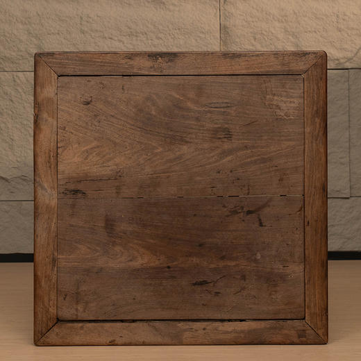 清 红木刀牙板霸王枨方桌 商品图2