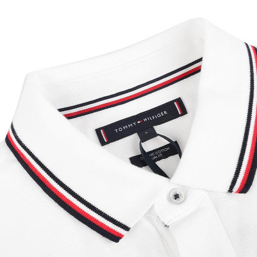 Tommy Hilfiger 休闲百搭潮流男士POLO衫夏季百搭上衣T恤 商品图4