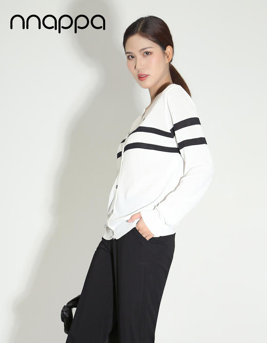 冰丝双条开衫7205 商品图2