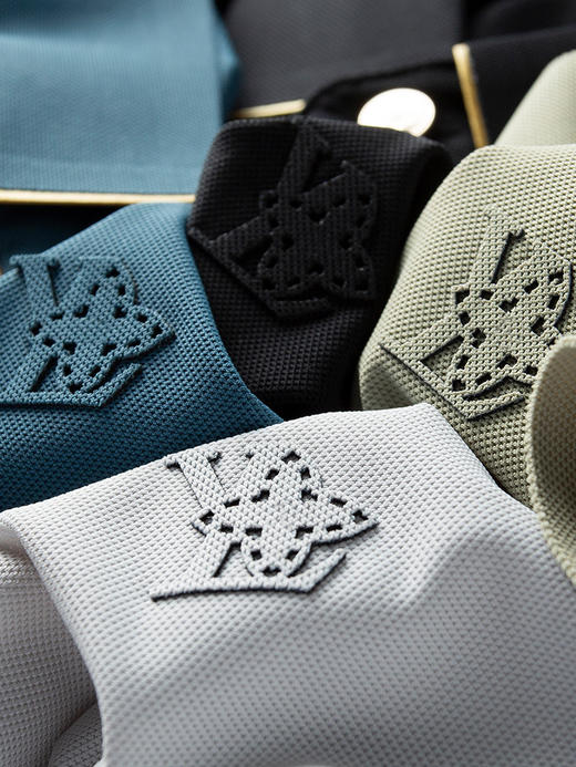 「四款配色！轻奢质感」夏季薄款无痕压胶尼龙polo衫 男短袖修身商务休闲翻领豆绿t恤男上衣 商品图1