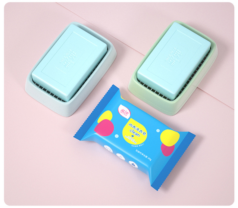 蓝漂内衣皂内裤香皂香味持久洗衣皂去奶渍去黄婴幼儿肥皂80g_