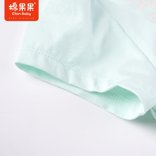 棉果果夏季新品女童女宝泡泡袖短袖T恤M222140223206 商品图4
