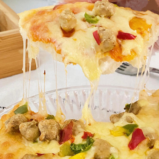 🍕手工披萨，配料健康🈚️添加5袋（夏威夷培根*1袋+奥尔良鸡肉*1袋+风味牛肉*1袋+意式总汇*1袋+孜然烤肉*1袋） 商品图2