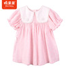 棉果果夏季新品女童女宝翻领连衣裙M222701423210 商品缩略图0