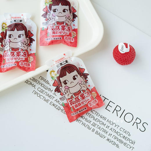 不二家蒟蒻果冻百香果味120g 商品图2