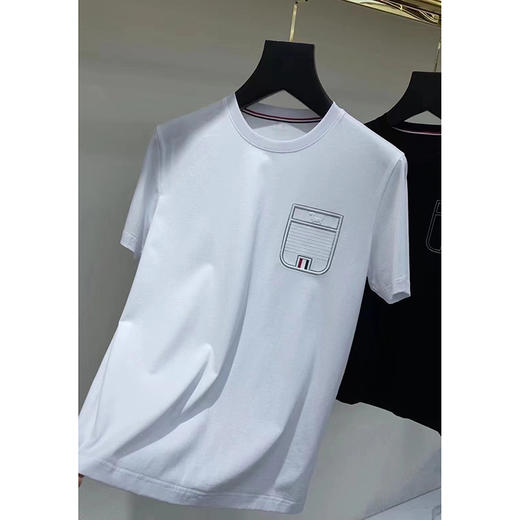 短袖T恤男夏季个性假口袋设计韩系时尚男T恤  T8805* 商品图0