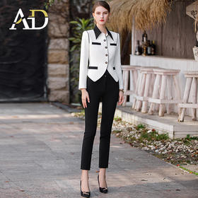 盐系轻熟两件套装裙2023春季新款小香风西装套装名媛范工作服