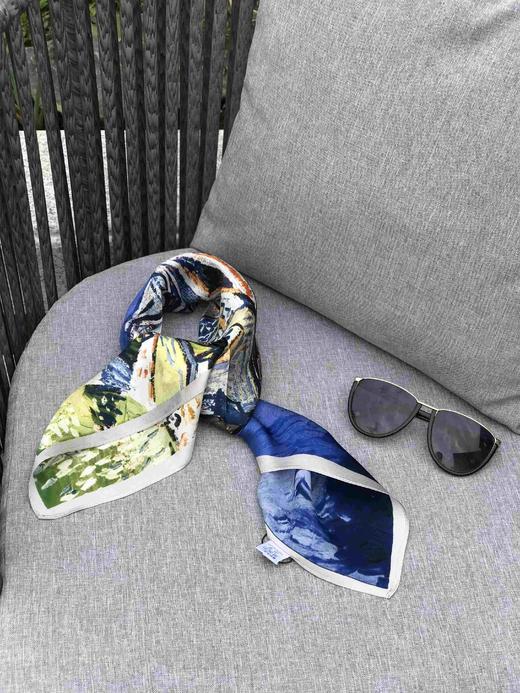 优品堂【迷缀】70x70桑蚕丝方巾 商品图12