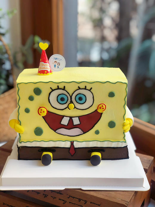 海绵宝宝奶油蛋糕 下单前请仔细阅读商品详情 商品图1