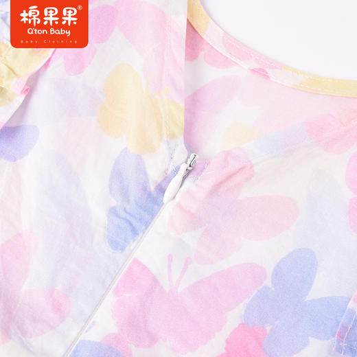 棉果果夏季新品女童女宝无袖连衣裙M222701223246 商品图1
