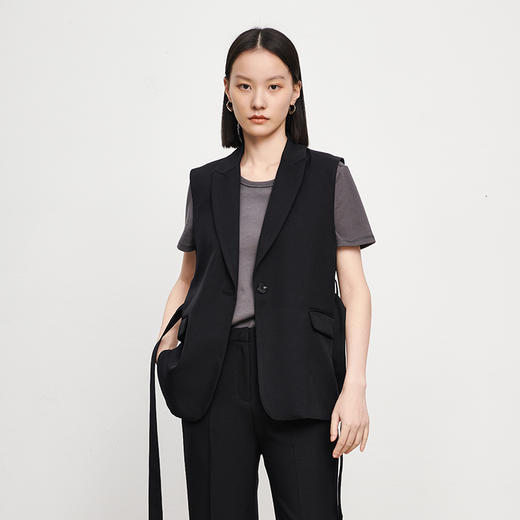 IN AND ON 2023原创设计马夹背心女士职业装西装裤 商品图10