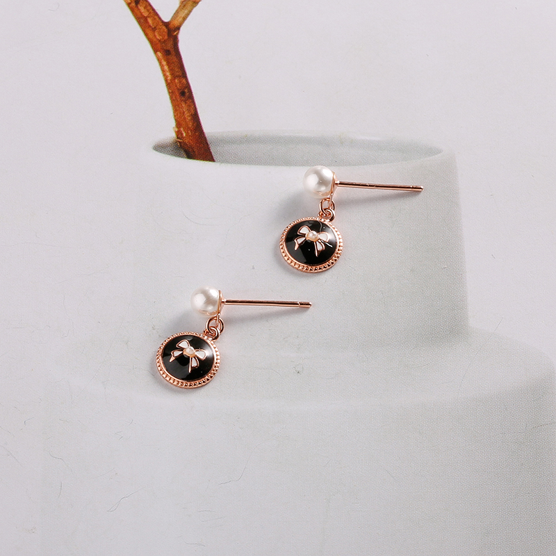 【宏艺珠宝】巴黎少女·银s925耳饰HS