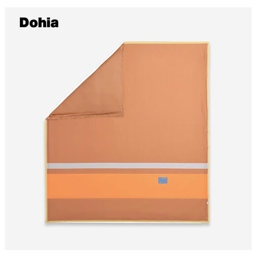 多喜爱设计师主推款 百搭生活 高支高密精梳棉焦糖色系被袋 商品图0