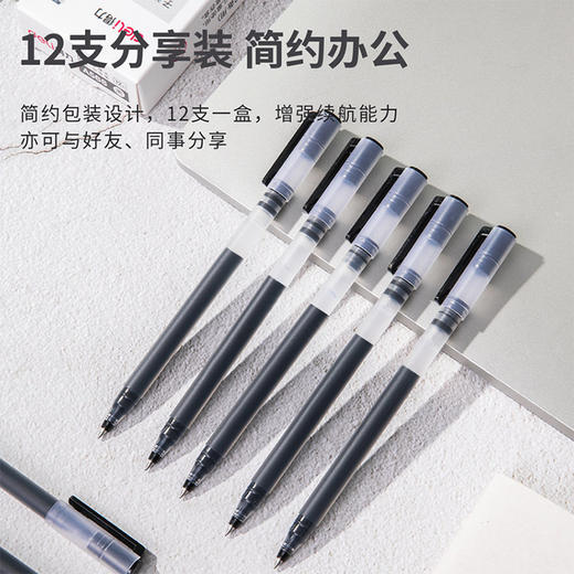 简约磨砂考试中性笔20支 商品图4