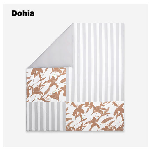 多喜爱设计师主推款 百搭生活 高支高密精梳棉焦糖色系被袋 商品图3