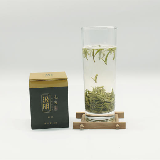 汲明牌宜昌毛尖系列-岭尚48g*3罐*2条（礼盒装） 商品图3