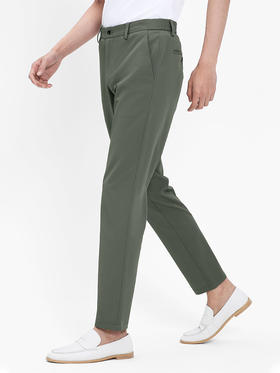 callisto浅绿微泡弹力休闲裤 SRCPW122C LR