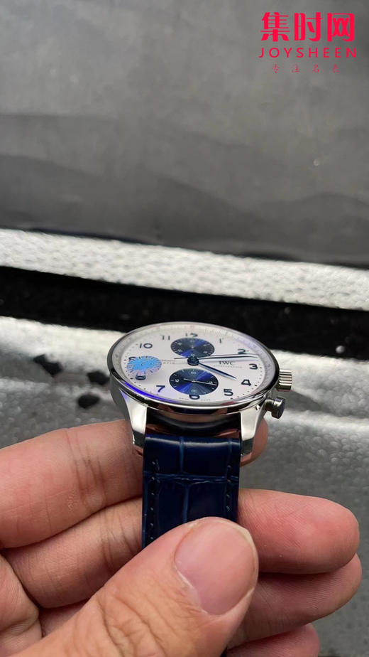 ZF新品“熊猫蓝盘”IWC万国表葡萄牙系列葡计 男士透底机械腕表（新款葡计） 商品图3