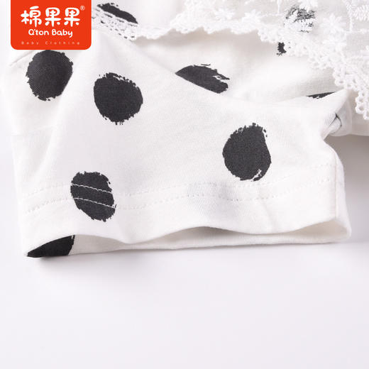 棉果果夏季新品女童女宝两件套短袖T恤M222140223202 商品图4