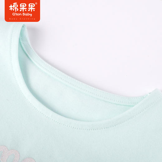 棉果果夏季新品女童女宝泡泡袖短袖T恤M222140223206 商品图5