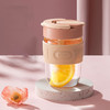 物生物咖啡玻璃杯夏季带吸管高颜值便携随行茶杯家用可爱水杯子 商品缩略图0