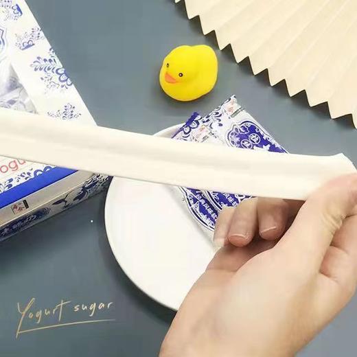 【能拉丝的酸奶糖！谷香与奶香的美妙融合】奶香浓郁，酸酸甜甜！拉丝老酸奶糖果软糖盒装休闲怀旧网红零食健康特价清仓 商品图5