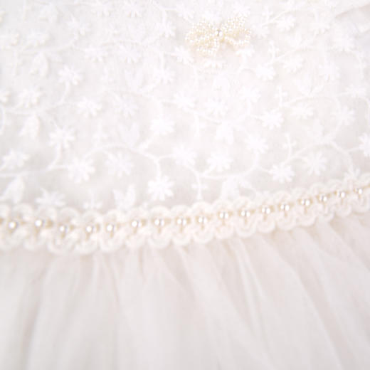 棉果果夏季新品女童女宝网纱连衣裙M222701223211 商品图3