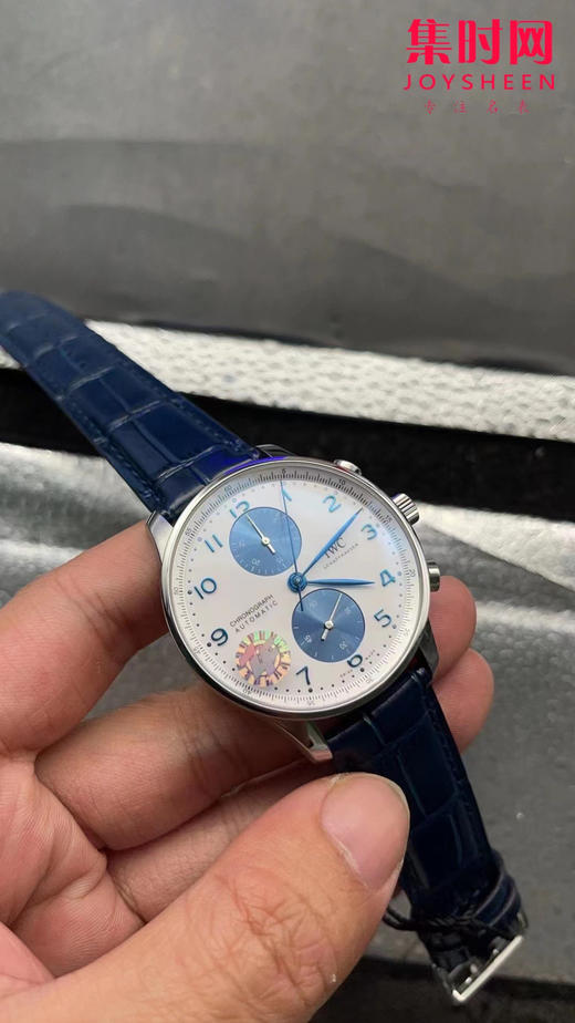 ZF新品“熊猫蓝盘”IWC万国表葡萄牙系列葡计 男士透底机械腕表（新款葡计） 商品图1