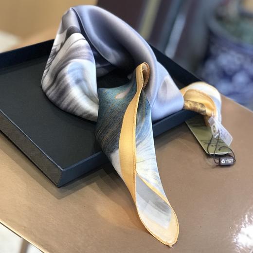 优品堂【缀点】50x50桑蚕丝方巾 商品图1