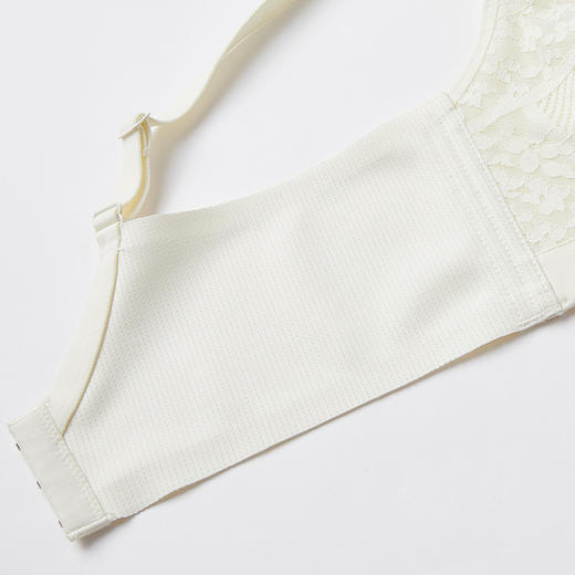 都市丽人聚拢升杯常规内衣B杯薄3/4杯蕾丝文胸三排软钢圈YB32C7 商品图10