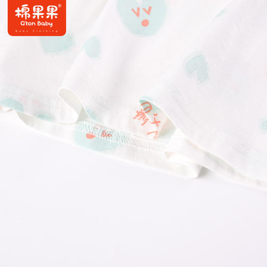 棉果果夏季新品女童女宝泡泡袖短袖T恤M222140223207 商品图3