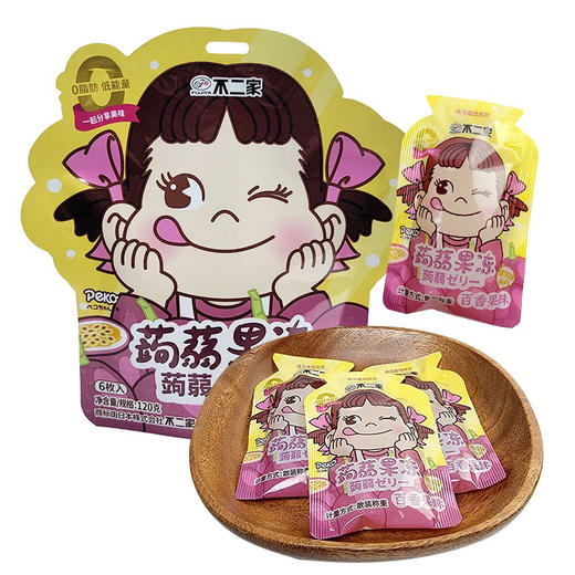 不二家蒟蒻果冻百香果味120g 商品图0