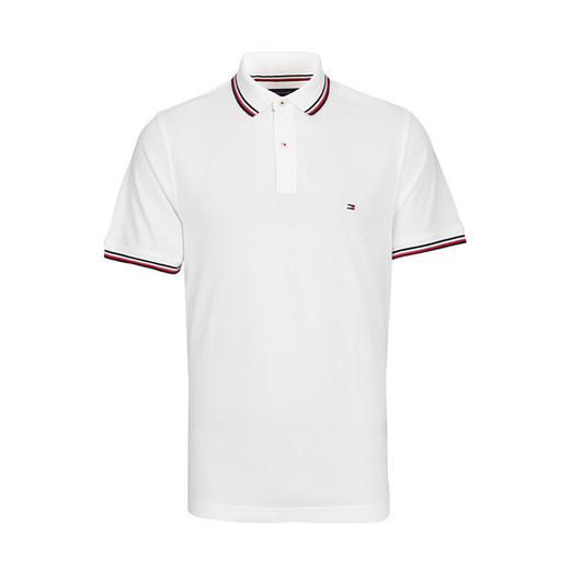 Tommy Hilfiger 休闲百搭潮流男士POLO衫夏季百搭上衣T恤 商品图0